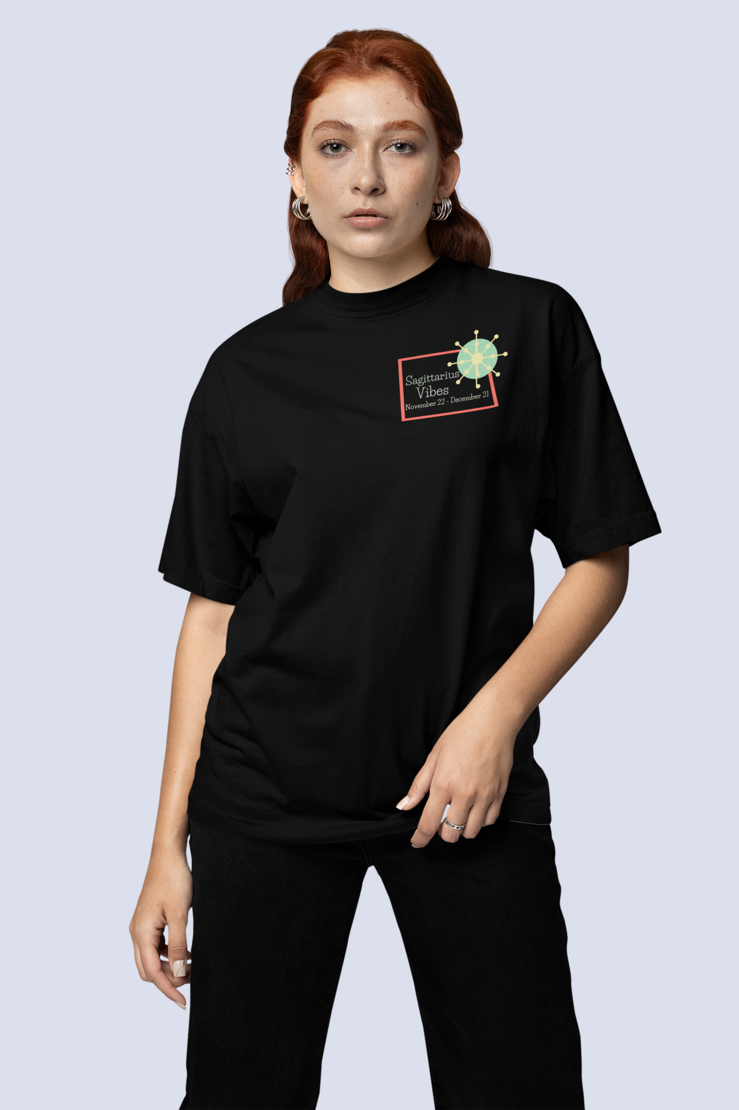 Sagittarius Lady Vibes - The Voyager Tee