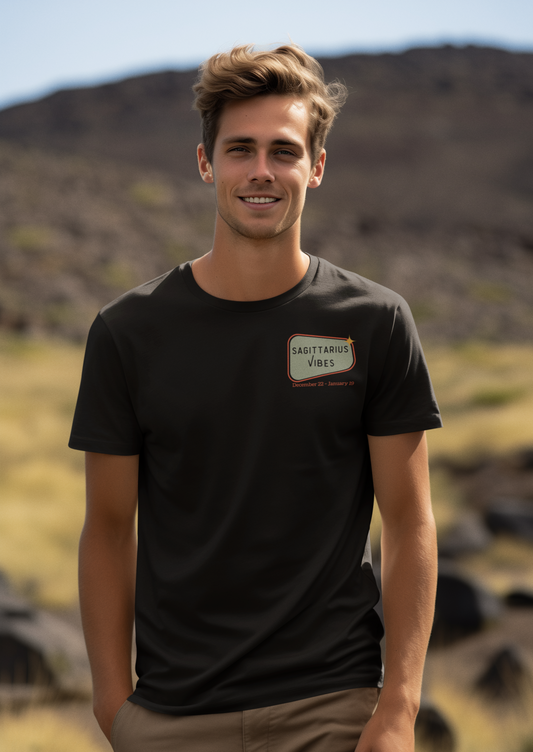 Sagittarius Man Vibes - The Adventure Tee